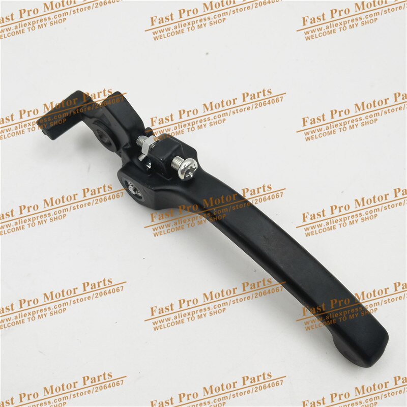 Pit Dirt Bikes parts meest Aluminium Vouwen zwart of zilver Koppelingshendel Remhendel Fit voor CRF KLX Pit pro Xmotos BSEKAYO: Black Brake lever