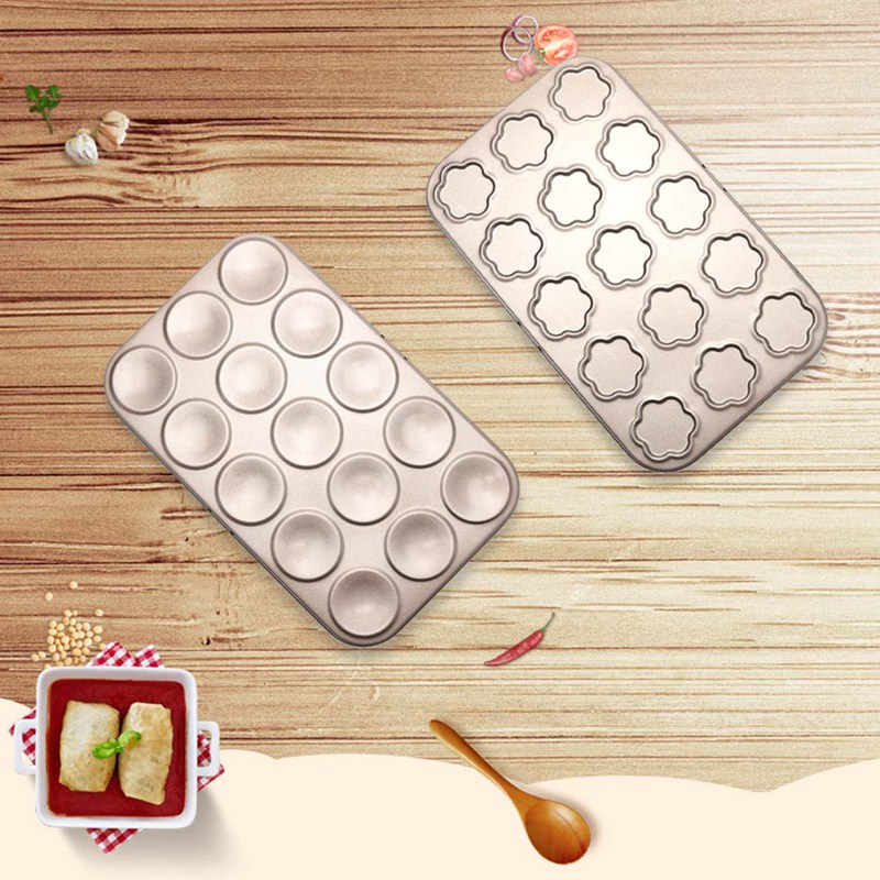 15- gats koolstofstalen bakmat voor macarons, antiaanbak bakmat, bakvorm, gebak, cakemat, bakgereedschap