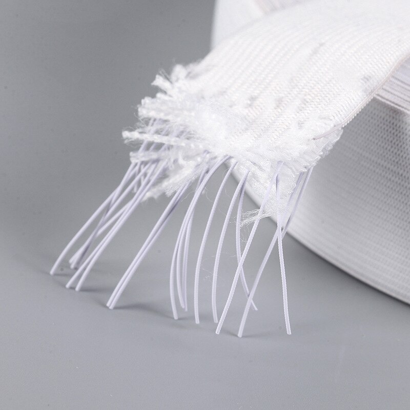 1yard Flat Elastic Band Sewing Clothing Accessories Nylon Webbing Garment Sewing Accessories Width 2cm 3cm 4cm 5cm 6cm