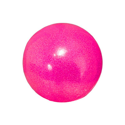 Palla da allenamento per palla da ginnastica ritmica da 15/18 cm con rete e fa ad aria per la competizione di esercizi di prestazione di pratica di danza: giallo / L