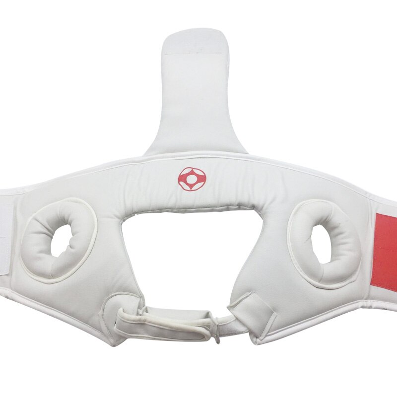 De de Kyokushin casco lucha cabeza Protector Karate tailandés Protector de cabeza Taekwondo MMA Protector de cabeza para boxeo de cuero de la PU