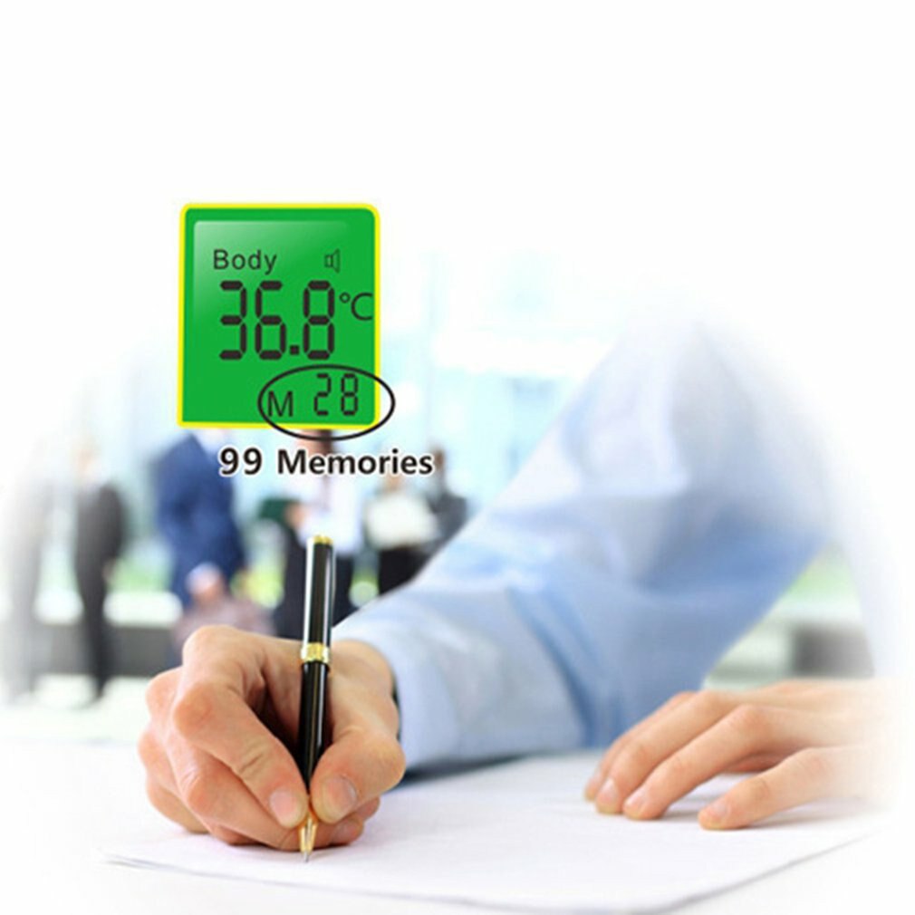 Winkelen draagbare elektronische thermometer infrarood contactloze handthermometer voorhoofdthermometer menselijke lichaamsthermometer