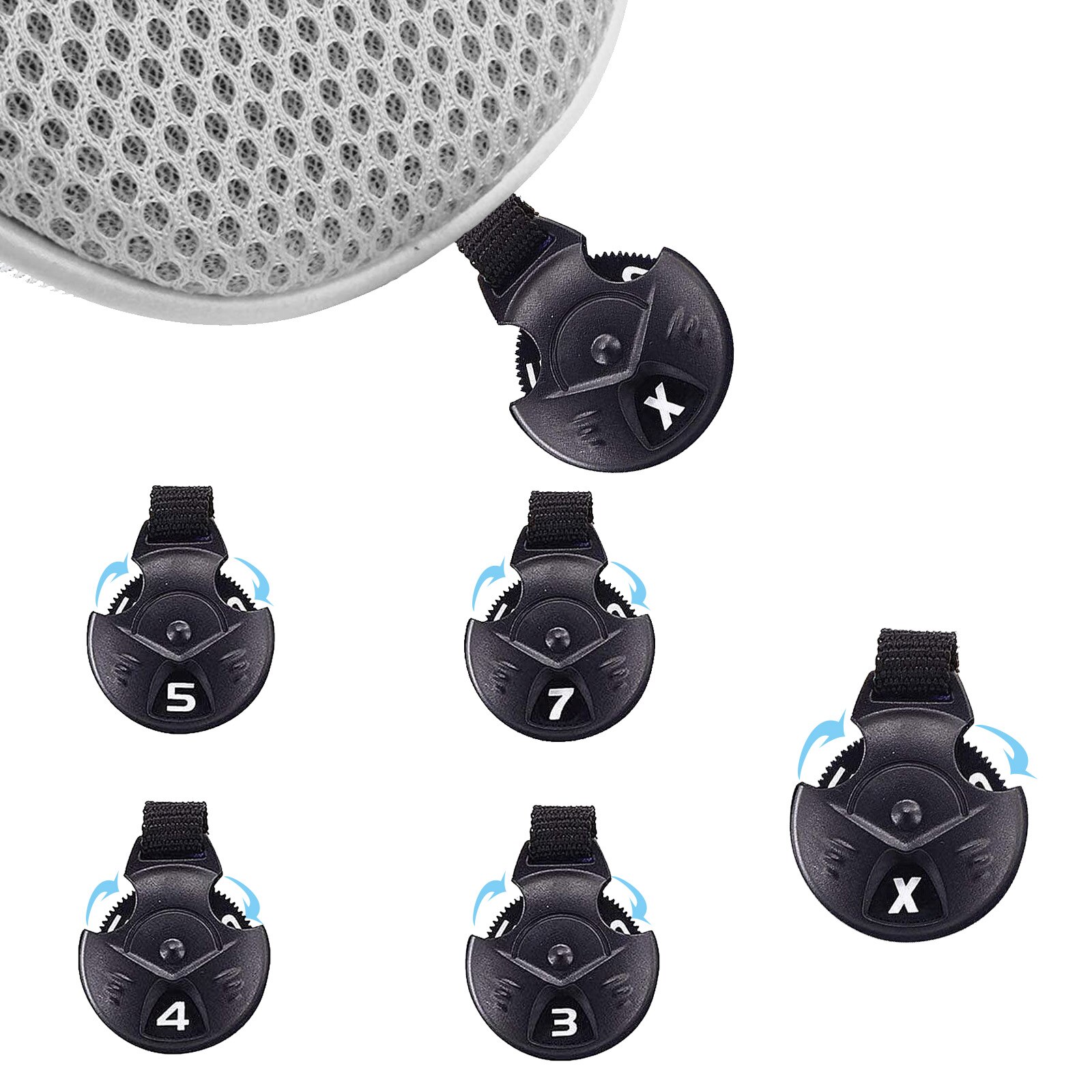 Outdoor Golf Club Head Covers for Woods with Number Tag Long Interchangeable 1 3 5 7 X Driver Fairway Hybrid