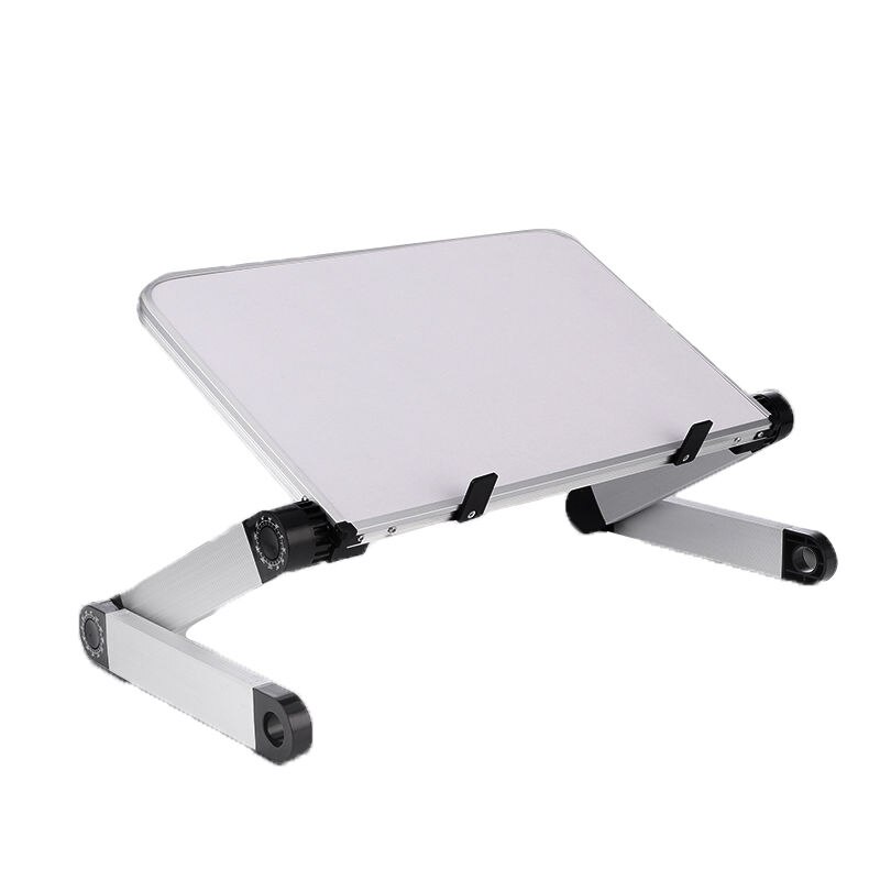 Mini Laptop Stand Schoot Bureau For A Bed Couch Vouwen Verstelbare Multifunctionele Ergonomische Hoogte 360 Graden Hoek: white