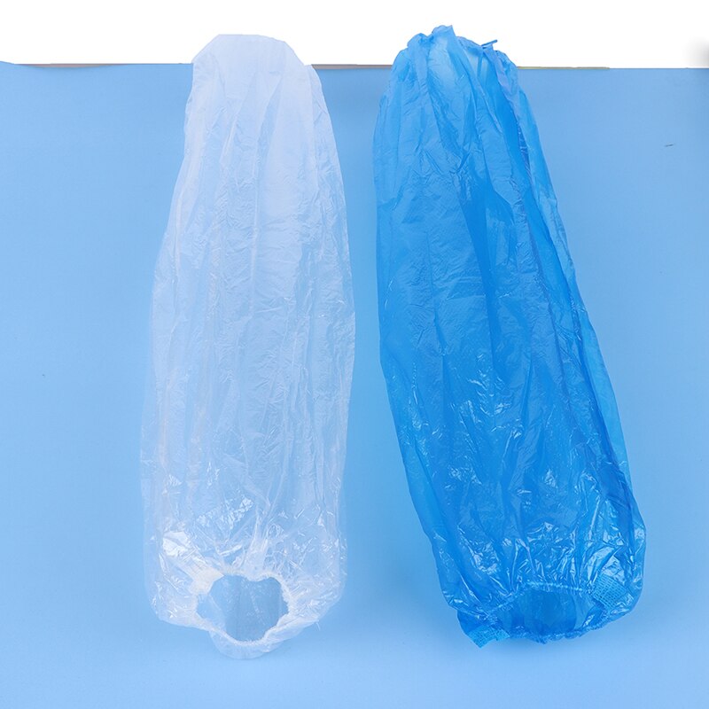 20pc Umwelt Einweg Schutzhüllen Abdeckung Ungiftig Elastische Haushalt Kunststoff dauerhaft Arm Wasserdicht Reinigung