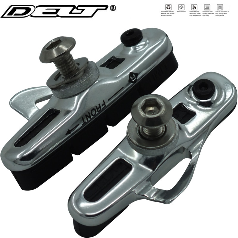 Zapatas de freno para bicicleta de montaña y carretera, 5 colores, 55MM para SHIMANO 105, soporte CNC, aluminio negro, accesorios