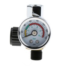 Air Control Pressure Regulator Gauge Compressor Replacement Valve Accessories