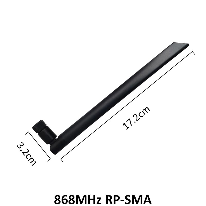 868MHz 915MHz Antenna lora pbx antena 5dbi RP-SMA Connector GSM 915 MHz 868 IOT antena antenne 21cm SMA Male /u.FL Pigtail Cable