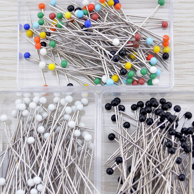 Naaien Gereedschap Plastic/Rvs Diy Dressmaking Pins Bloemisten Naaien Pin 3 Kleuren Voor Corsage Multi Purpose Parel Hoofd