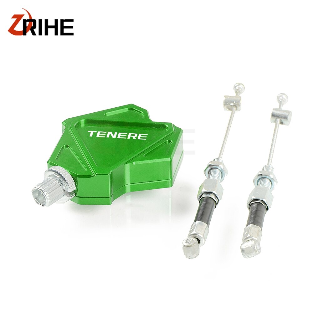 For YAMAHA XT Z660 600 Z ZE TENERE XTZ660 TENERE Stunt Clutch Pull Cable Levers Replacement Easy System Easy Pull Clutch Lever: Green