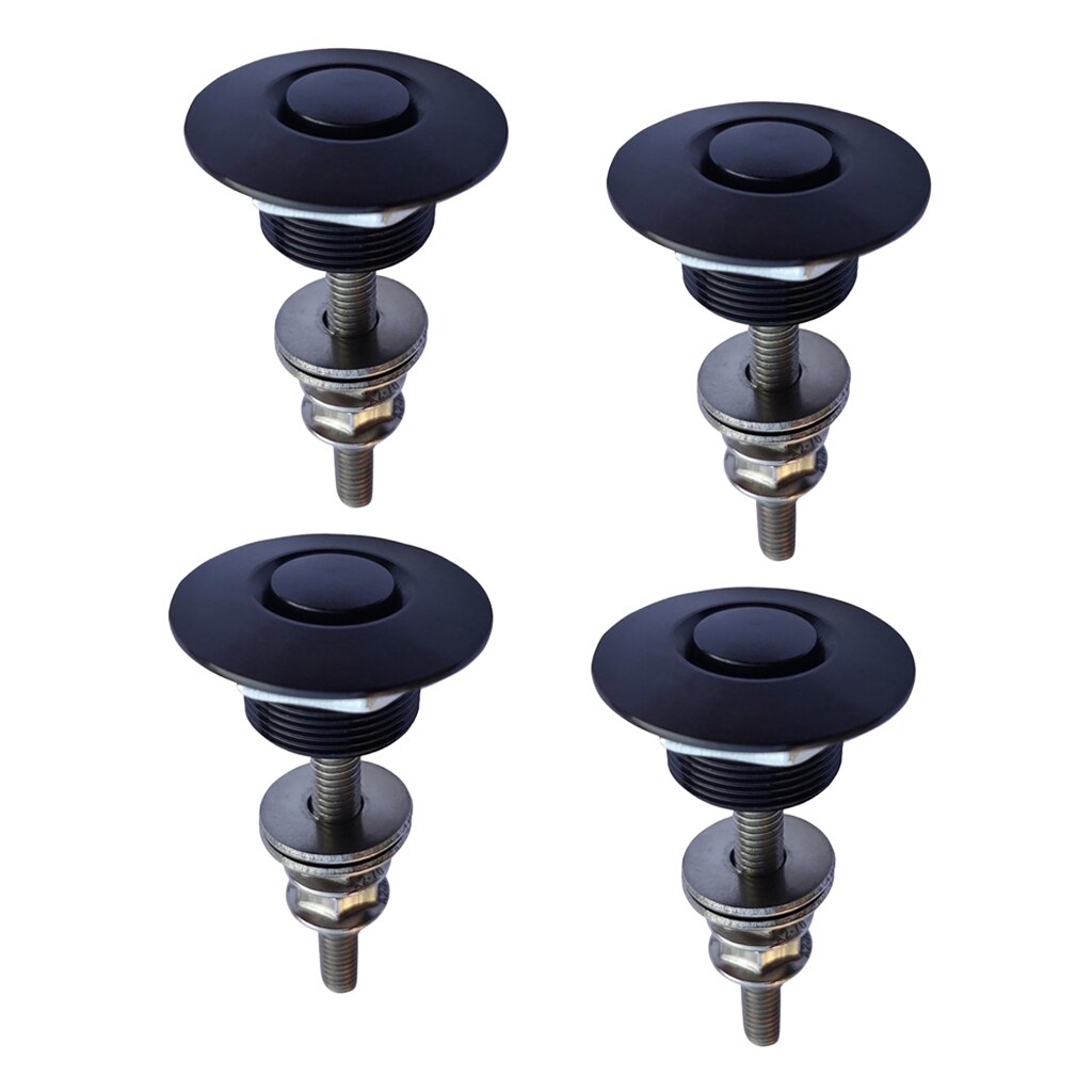 4 Pieces Quick Release Push Clip Bonnet/Boot/Body Panel Fastener