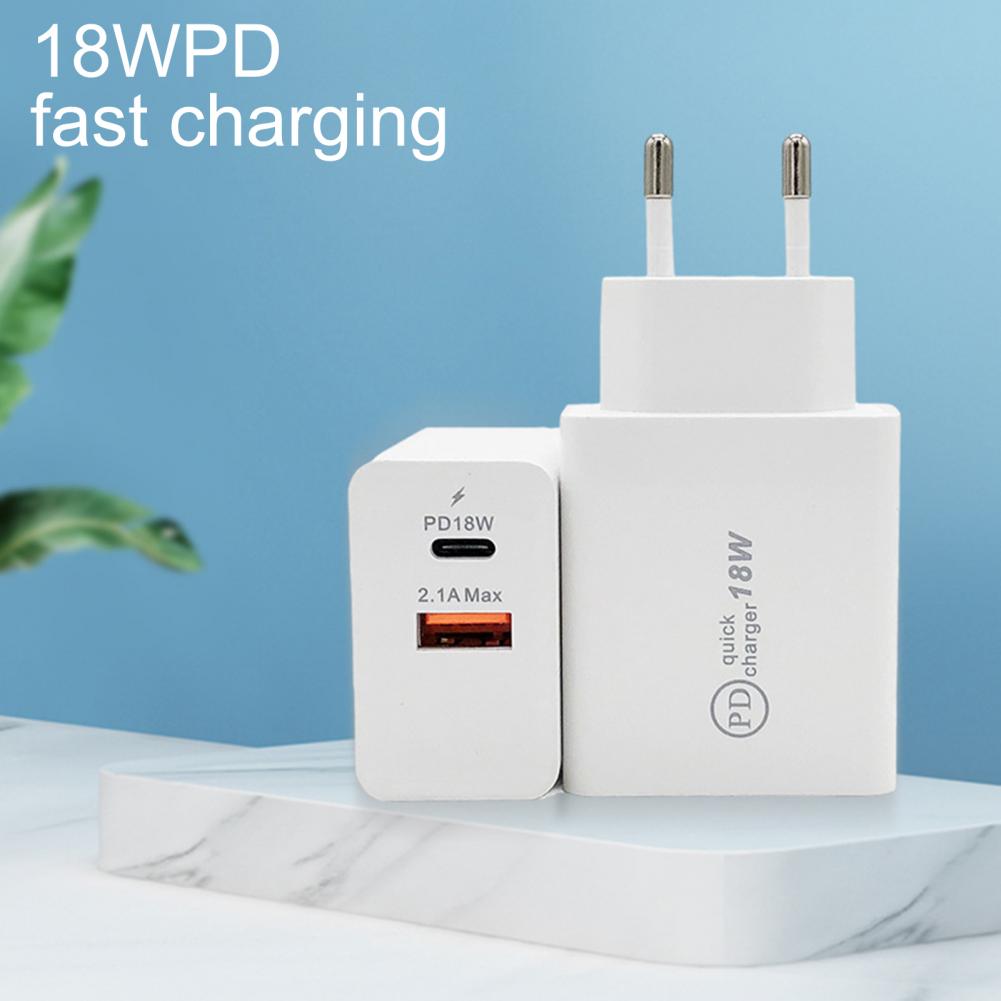 Multi-schutz Leichte PD18W QC 3,0 USB Smartphone Ladegerät Adapter für Android