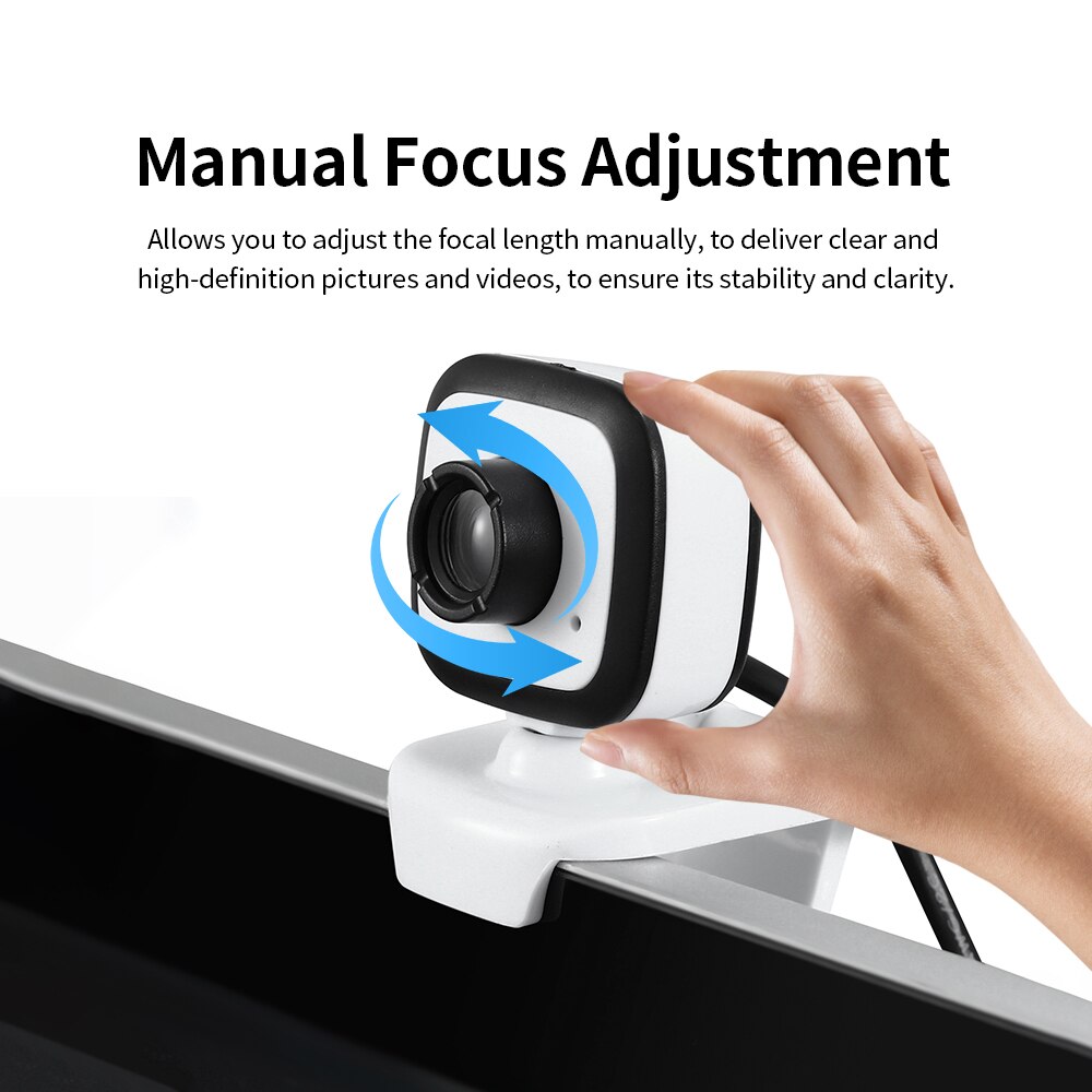 Hd Webcam 5MP Pc 30fps Web Usb Camera High-Definition Cam Video Call Met Microfoon Voor Laptop Desktop Computer