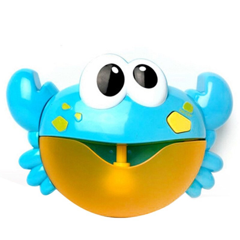 Plastic Cartoon Krab Bubble Machine Kinderen Baby Bad Bubble Machine Baby Bad Bad Speelgoed Badkamer Bad Bubble Machine