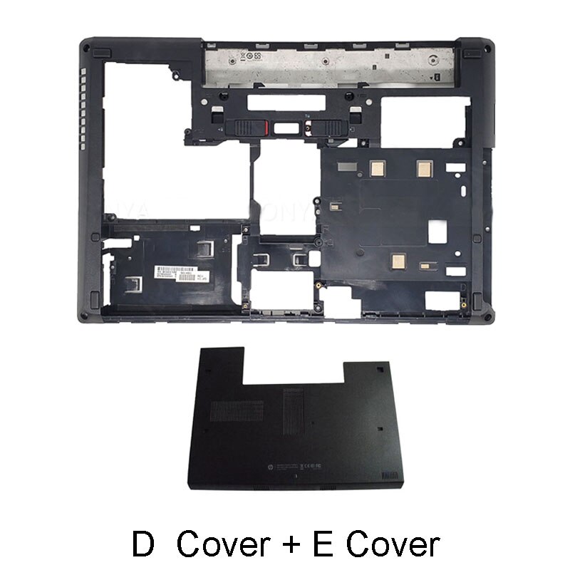 Coque arrière avec repose-paume pour HP Probook, pour modèles 6460B, 6465B, 6470B, 6475B, avec charnières A B, C, D, 684338, 001, 642778, 001,: D E Cover