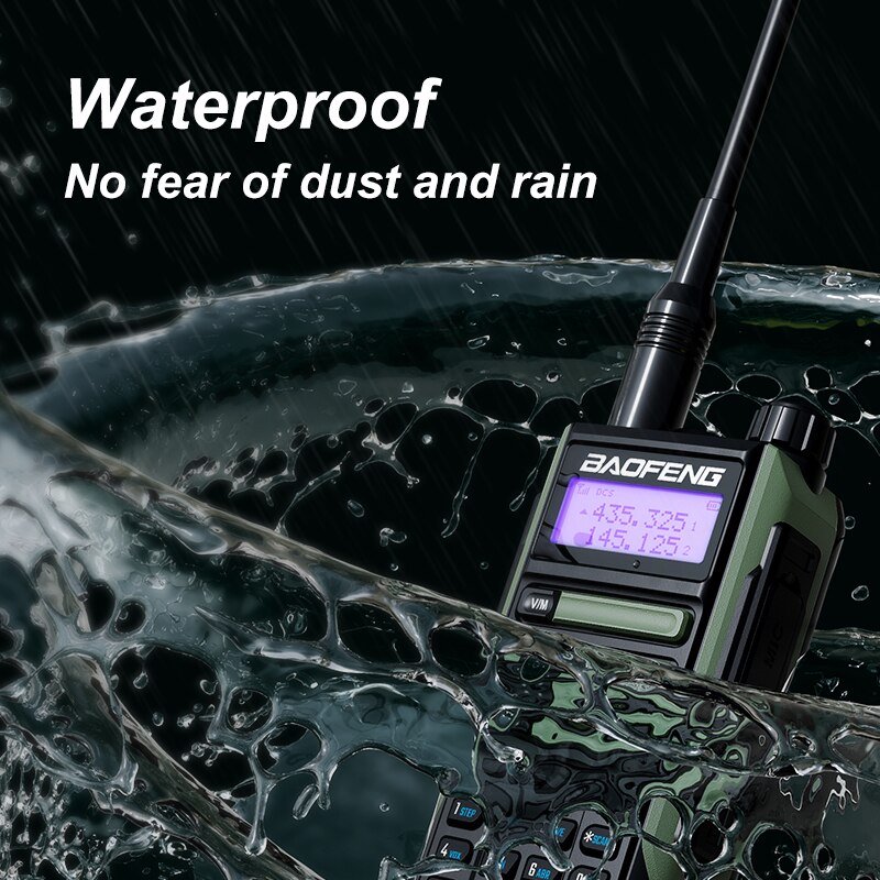 Baofeng UV16Pro V2 50KM CB Ham Radio Station bidirezionale amatoriale VHF potente 10watt UV16 Walkie Talkie Radio da caccia