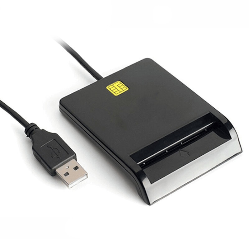 Universal USB 2.0 Smart Card Reader Bank Card Tax Card ID CAC DNIE ATM IC SIM Card Reader Tablet Computer laptop accessories