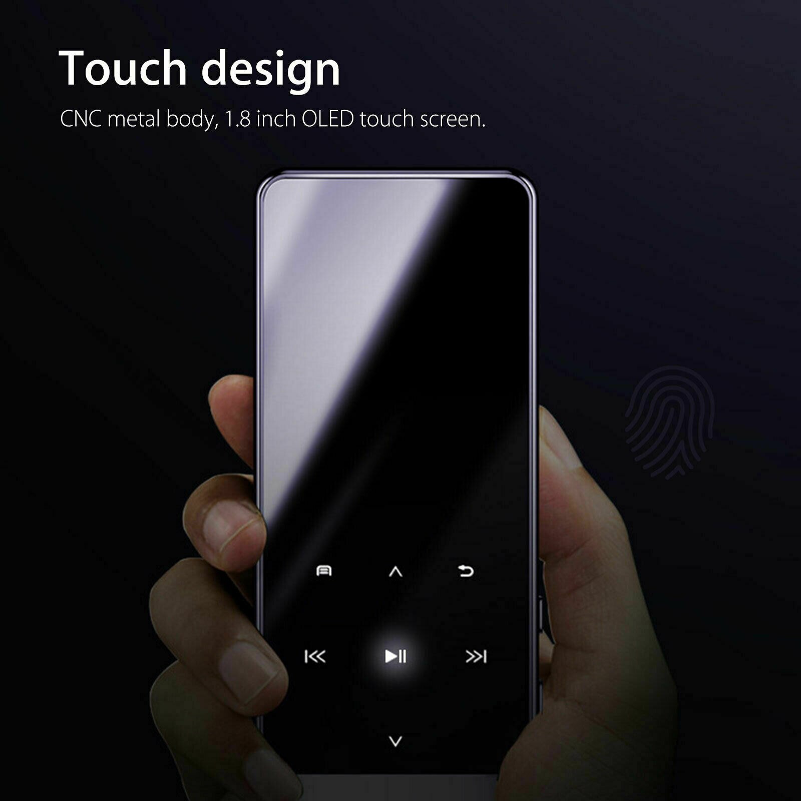 Bluetooth Touch Screen OLED MP3 Player Sport Lossless Sound HIFI Music Player