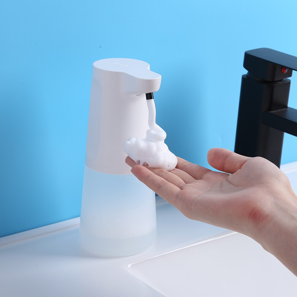 350ml Automatic Infrared Induction Sensor Foam Soap Dispenser Smart Touchless Hand Cleaner Washer Pump Hand Sanitizer Bottle