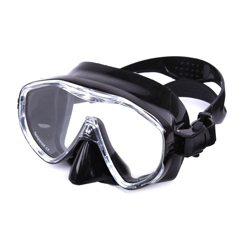 Masque de plongée en Silicone MK100, grande monture, étanche, Anti-buée