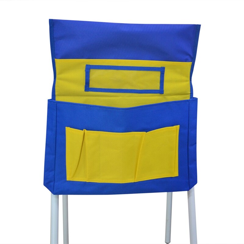 Chairback Buddy Pocket Chart Seat Sacks Chair Pockets Organizer Classroom Seat Storage Kids Nursery Chair Caddy Bag