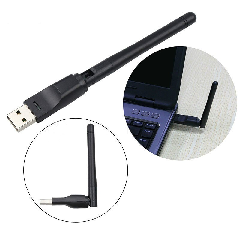 Mini Draadloze Usb Wifi Adapter MT7601 Netwerk Lan Card 150Mbps 802.11n/G/B Network Lan-kaart Wifi dongle Voor Set Top Box Tv Stick