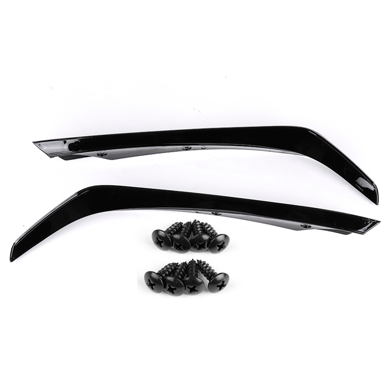 Voorbumper zijsplitter spoiler canard voor mercedes benz  w176 a- klasse  a180 a200 a220 a250 amg  a45