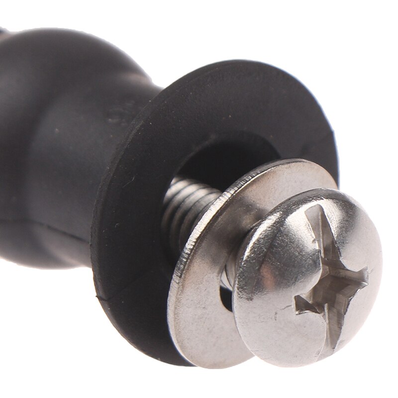 1Pair Toilet Seat Expansion Screw Hinges Tool Easy Install Small Rubber Top Home Universal Fixing Nuts Accessories