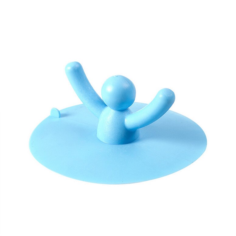 Small partners Washroom Products Hand Shape Sink Plug Water Rubber Sink Bathtub Stopper Tapon Fregadero Cup lid