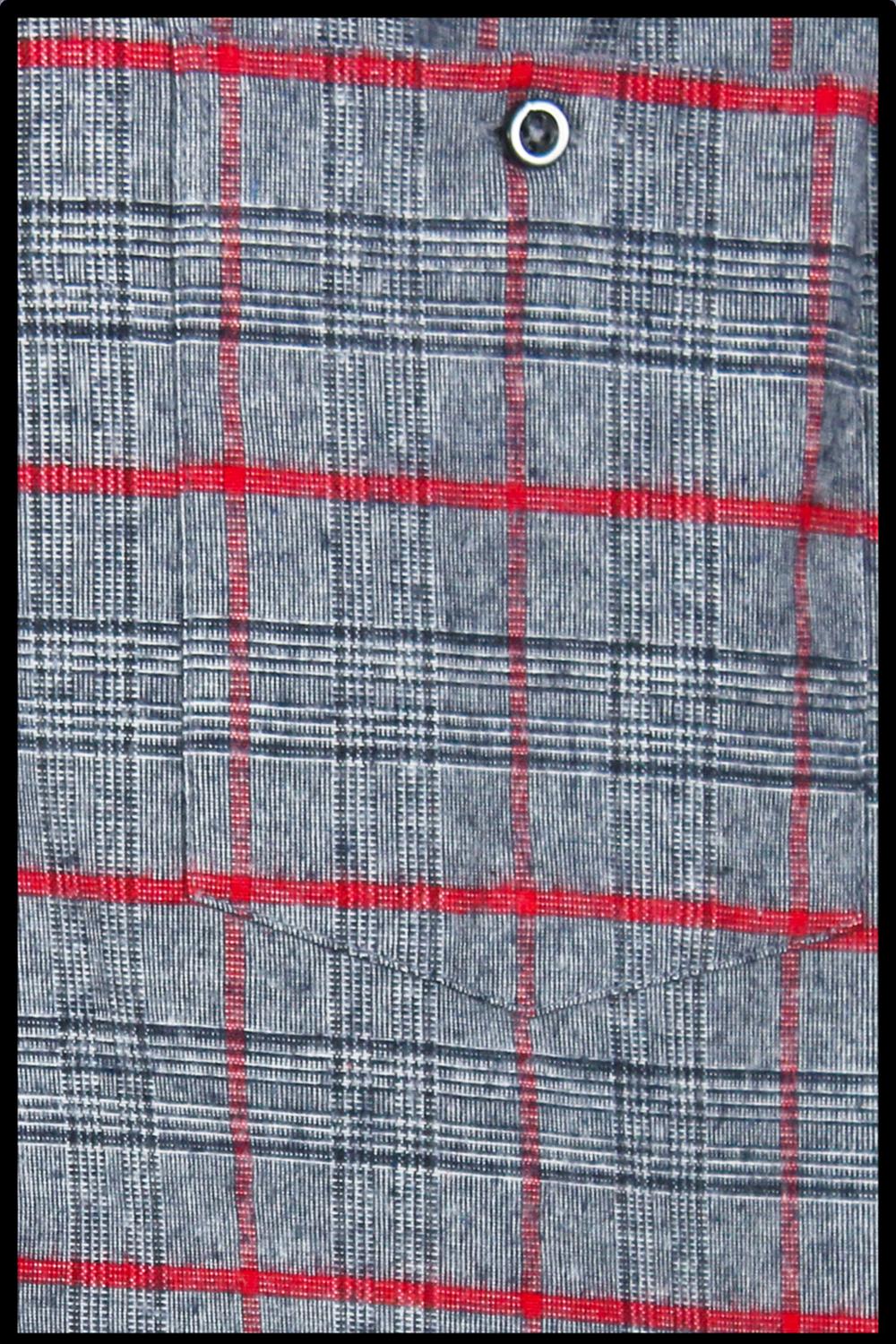 Flannel herre skjorte uld langærmet skjorte herre plaid enkelt lomme almindelig 100%  uld skjorte business vinter varetta lavet i kalkun