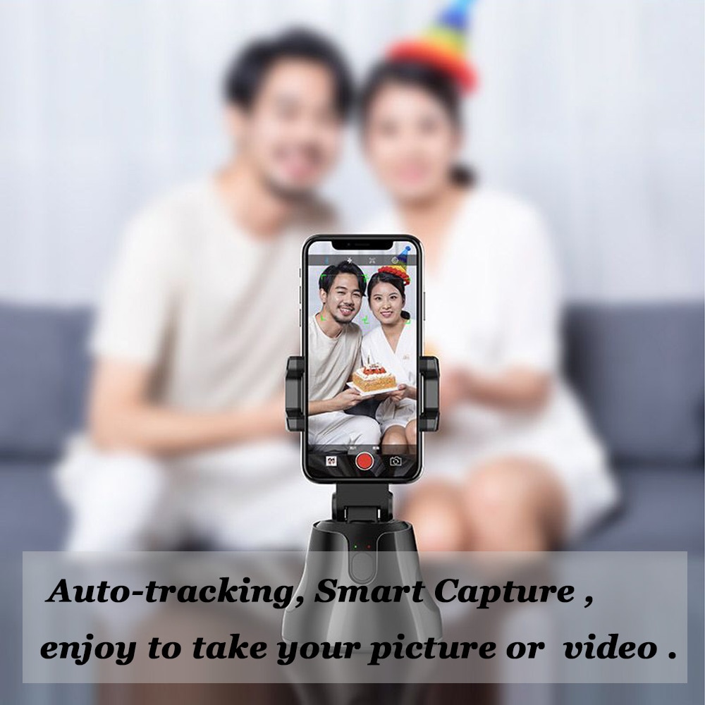 Apai genie auto smart skyde selfie stick intelligent følge gimbal ai-komposition objekt tracking auto ansigt tracking kamera