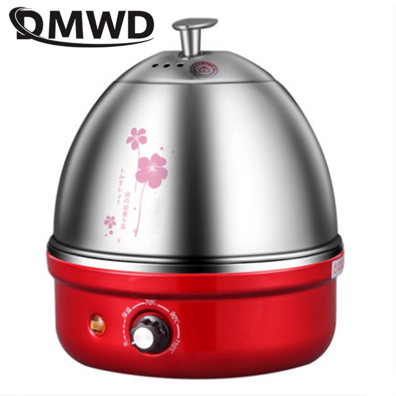 DMWD Multifunktionale Elektrische Eier Kessel Herde Dampfer aufwärmen Für bis zu 7 Eier mais heizung milch Kochen Werkzeug Edelstahl