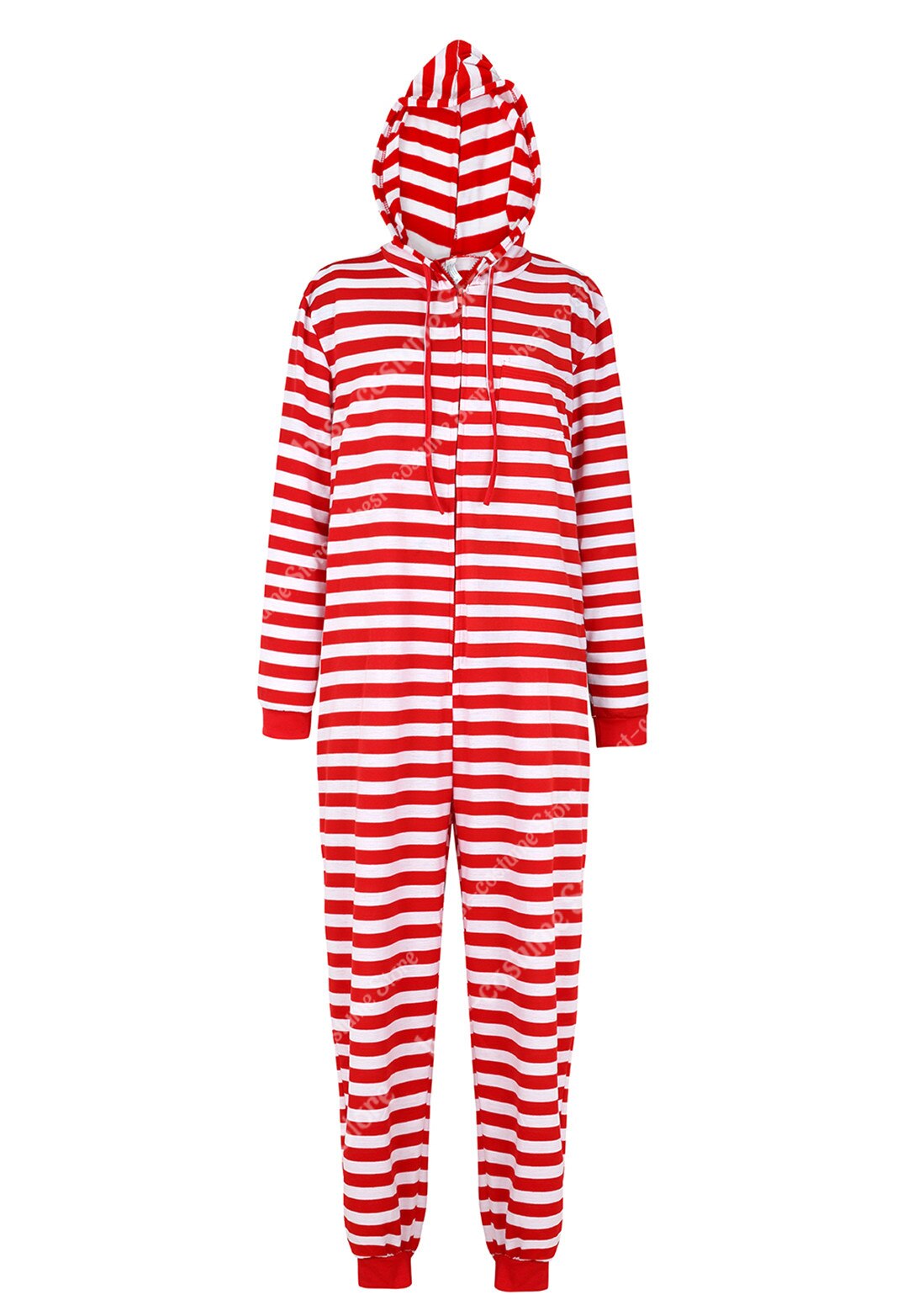 Christmas Pajamas Onesie with Hoods Christmas Couple Onesie for Men Women Onesie Pajamas Jumpsuit Plus Size Onesie for Adults: red-man / S