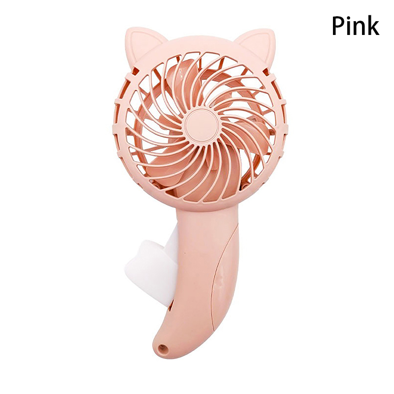 Draagbare Cartoon Schattige Handdrukventilator Mini Handheld Ventilator Zonder Batterij Voor Gebruik Buitenshuis Ventilator Zomer Luchtkoeler Reisventilator: marine