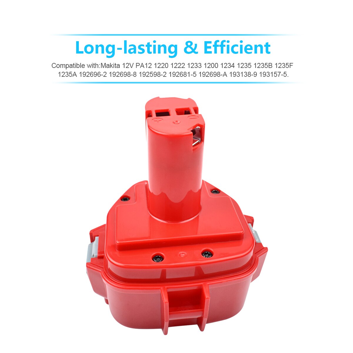 Turpow-batería recargable de 3000mAh para herramienta eléctrica Makita, pila de 12 V, PA12, 6270D, 6271D, 6227D, 6317D, 8270D, 4331D, L50