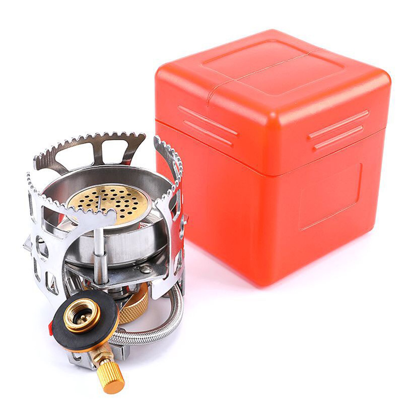 Portable Gas Stove Split Gas Furnace Outdoor Camping Stove Piezo Ignition Stove/Manual Ignition Stove burner Camping supplies: Pizeo Ignition Stove