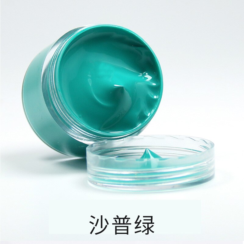 Pintura aceitosa de tinte de cuero, 32 colores, 30ml, para manualidades, bolso de cuero, reparación de zapatos, sofá, pasta de Color adicional: Sharp Green