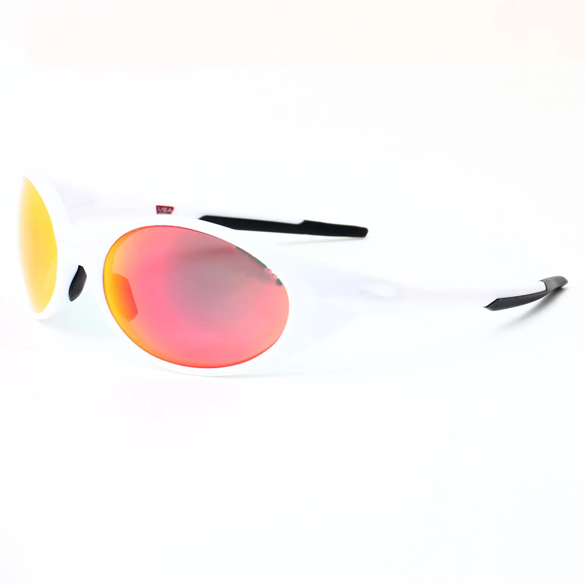 Outdoor Sport Pilot Zonnebril Ovale Mode Y2K Mannen Rijden Sport Zonnescherm Bril Strand Fietsen UV Beschermende Bril: GRIJS