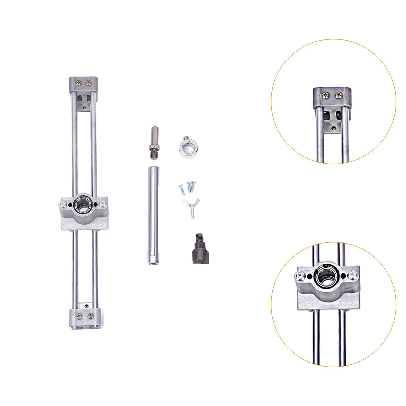 Kit de abridor de orificios para cerradura de puerta, máquina de mortaja de puertas de madera, herramientas de carpintería con orificios para llaves, fácil instalación