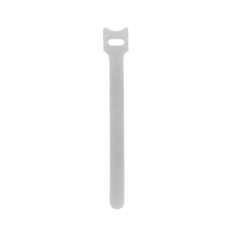 30pcs Reusable Cable Ties Cord Nylon Strap Hook Loop Tidy Organiser Tool Tidy Hook T-type Velcro Cable Tie 1.2x20cm Multi-color: Gray