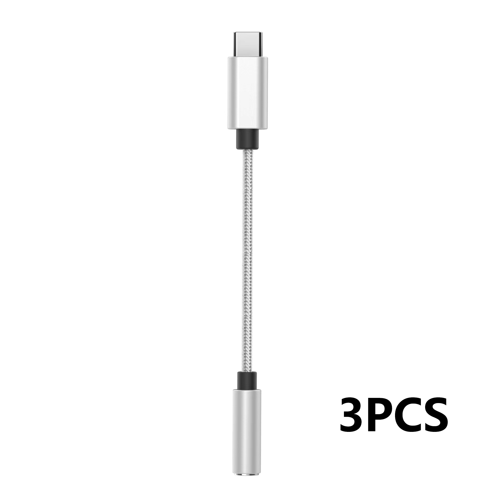 USB C auf 3 5 mm Klinke Aux Adapter Typ C 3 5 Klinke Audiokabel Telefonzubehör Cabo Adaptador USB Tipo C USB C Adapter Kopfhörer: Türkis