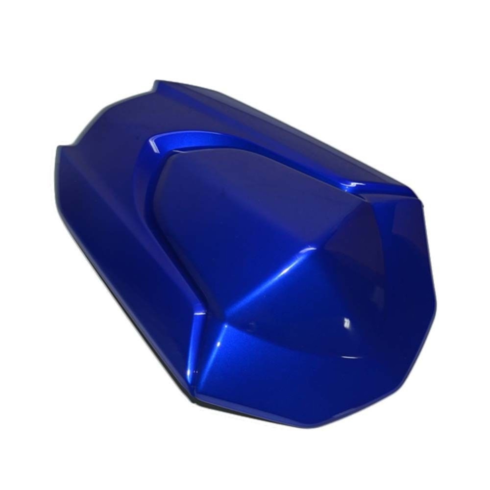 Asiento trasero para motocicleta azul, asiento duro para pasajero, asiento carenado de parabrisas para Suzuki GSXR1000 GSXR 1000 K9