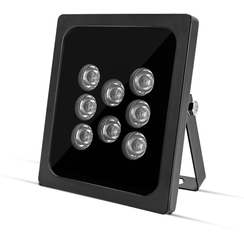 Iluminador Invisible de 940NM, 50M de distancia IR, 8 luces LED infrarrojas para cámara exterior, luz de relleno de visión nocturna para cámara CCTV