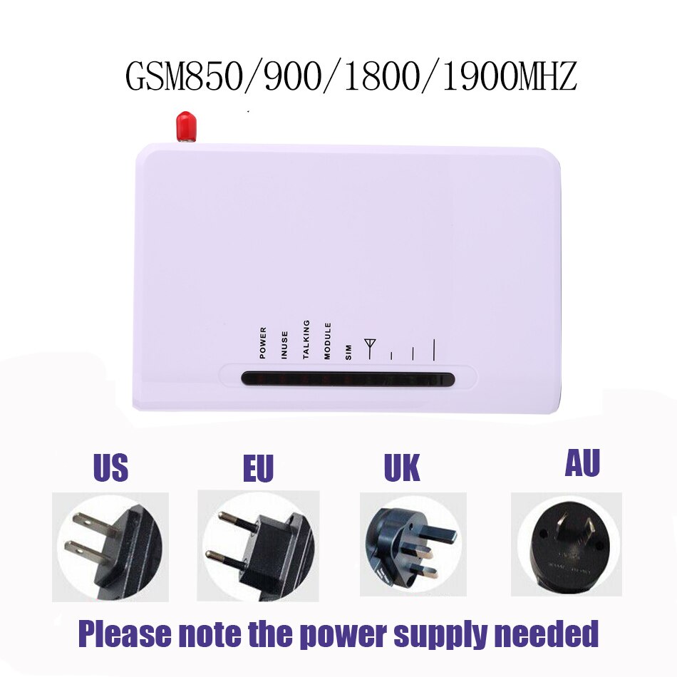 100-240V FWT Fixed Wireless Terminal GSM SIM Phone Caller 1900/1800/900/850MHZ telefono fijo inalambrico