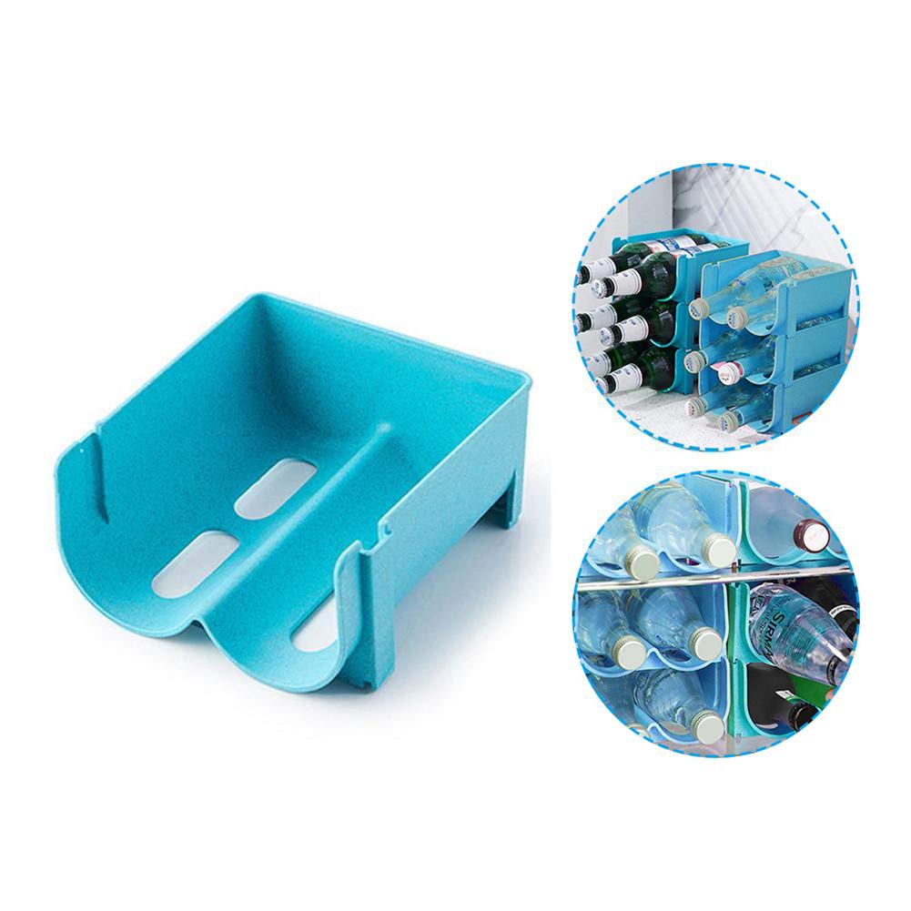 Keuken Organisator Blikjes Bier Tank Koelkast Organizer Koelkast Drank Opbergdoos Wijn Fles Anti-val Storage Rack Holder