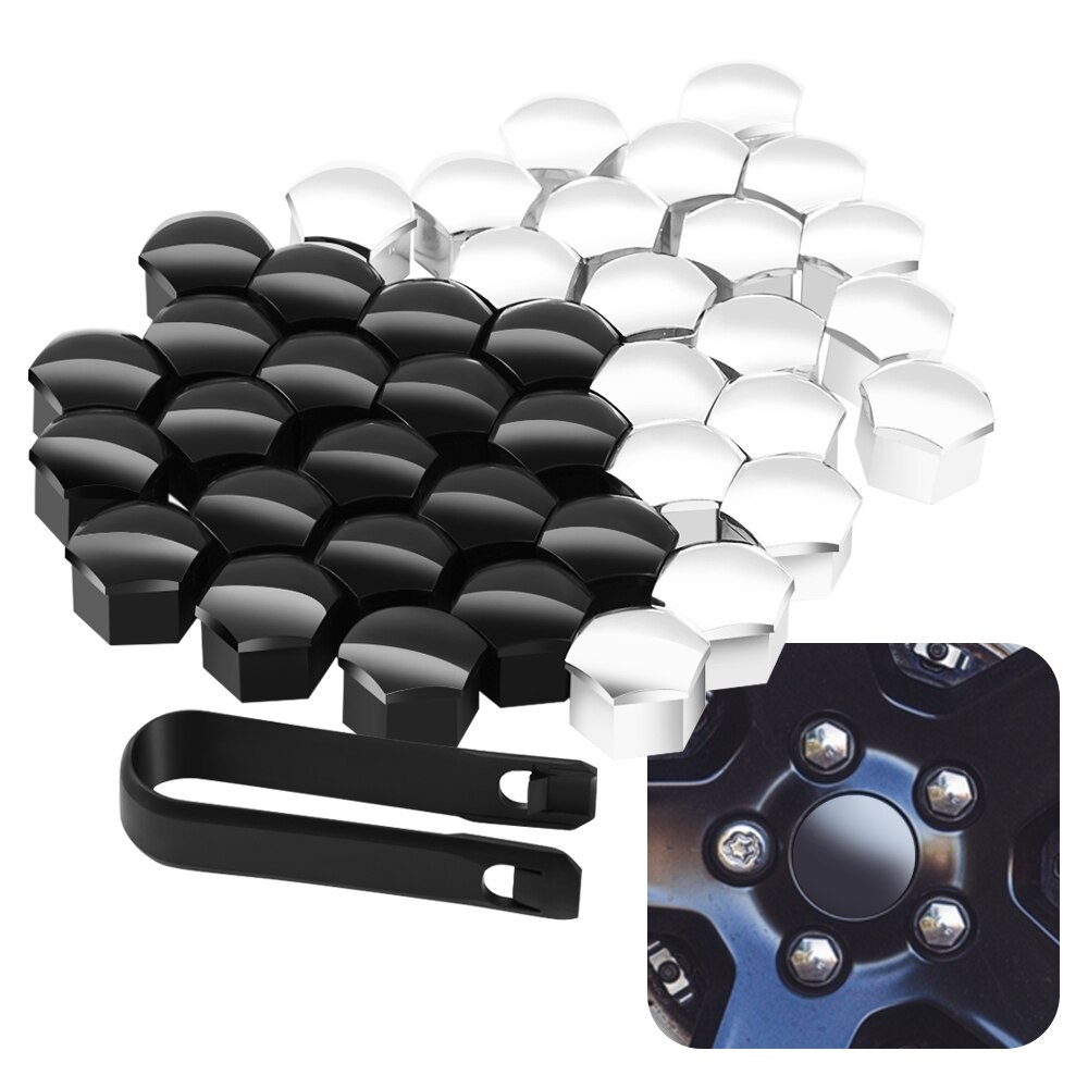 Porca Da Roda de carro Caps Tampa de Rosca Do Parafuso Jantes Para Peugeot RCZ 206 207 208 301 307 308 406 407 408 508 2008 3008 4008 5008 6008