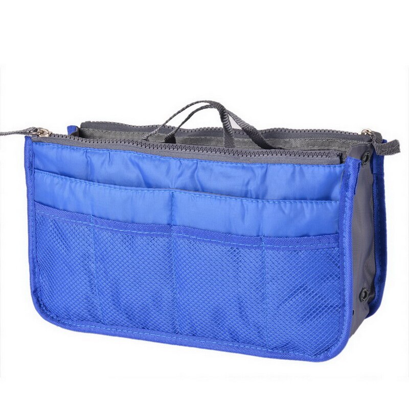 Urijk High Capacity Portable Useful Zipper Storage Bag Travel Handbag Women Cosmetic Storage Bag Organizer Makeup Casual: 14