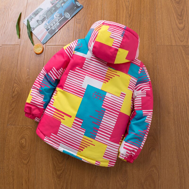 Kinderen Skipak Kinderen Winddicht Waterdichte Warme Fleece Sneeuw Pak Meisjes Jongens Winter Skiën En Snowboarden Jas Broek Ski Set