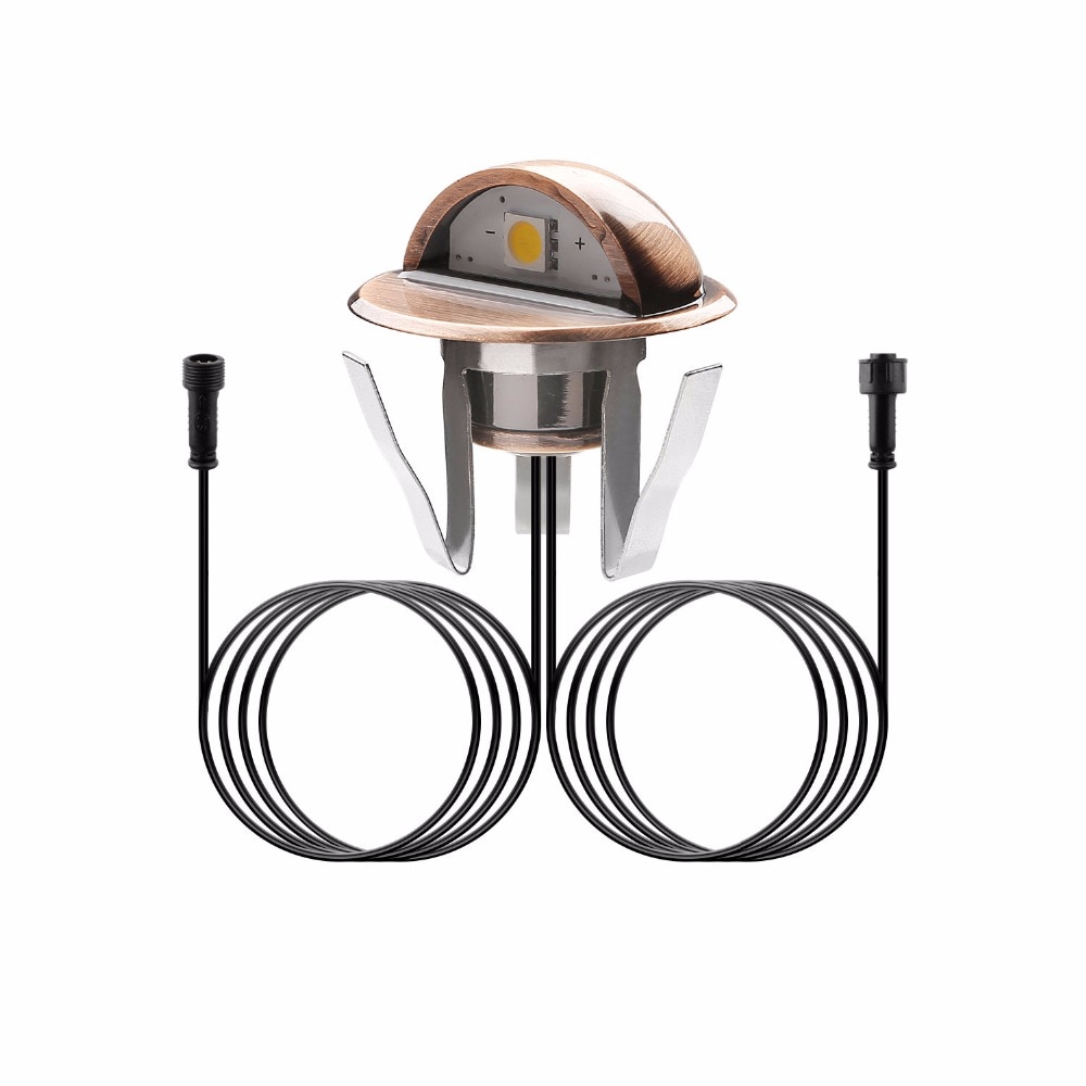 Halbmond SMD5050 LED Treppe-leuchten Niederspannung Außeneinbau Landschaft Weg Schritt Treppen Lampen B106