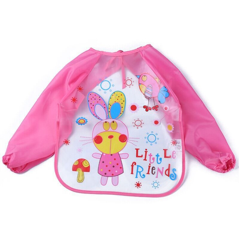 Baby Slabbetjes Baby Burp Doeken Peuter Sjaal Voeden Kiel Lange Mouw Waterdichte Overall Baby Dieren Babyvoeding Accessoires: Rabbit